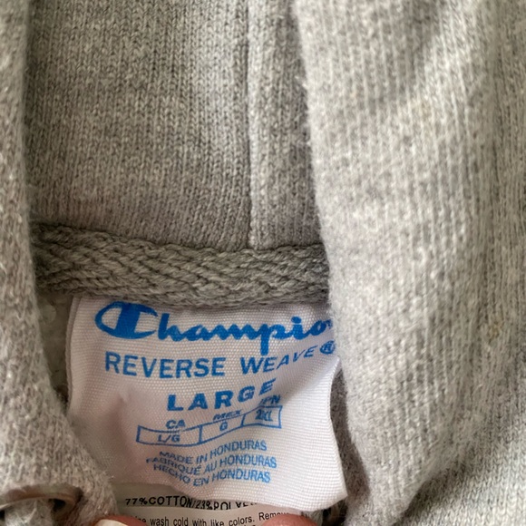 Champion reverse weave hoody sweatshirt - Picture 2 of 5